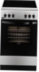 Zanussi ZCV 955011 X Estufa de la cocina \ características, Foto