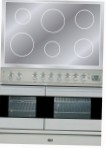 ILVE PDFI-100-MP Stainless-Steel Kitchen Stove \ Characteristics, Photo