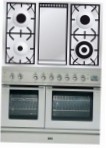 ILVE PDL-100F-MW Stainless-Steel Kitchen Stove \ Characteristics, Photo