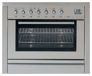 ILVE PL-90-VG Stainless-Steel Σόμπα κουζίνα φωτογραφία, χαρακτηριστικά