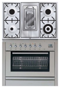 ILVE PL-90R-MP Stainless-Steel Kitchen Stove Photo, Characteristics
