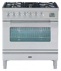 ILVE PW-80-VG Stainless-Steel Kitchen Stove Photo, Characteristics