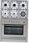 ILVE PL-906-VG Stainless-Steel Kitchen Stove \ Characteristics, Photo