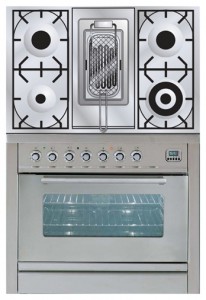 ILVE PW-90R-MP Stainless-Steel Dapur foto, ciri-ciri