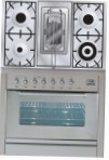 ILVE PW-90R-MP Stainless-Steel Kitchen Stove \ Characteristics, Photo