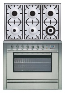 ILVE P-906L-MP Stainless-Steel Кухонная плита Фото, характеристики