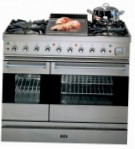 ILVE PD-90F-VG Stainless-Steel Kitchen Stove \ Characteristics, Photo