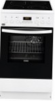 Zanussi ZCV 9553G1 W Kompor dapur \ karakteristik, foto