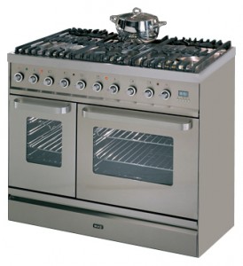 ILVE TD-906W-VG Stainless-Steel Кухонная плита Фото, характеристики