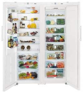 Liebherr SBS 7253 Refrigerator larawan, katangian