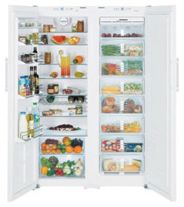 Liebherr SBS 7252 Refrigerator larawan, katangian