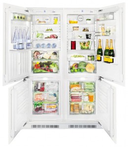 Liebherr SBS 66I3 Refrigerator larawan, katangian