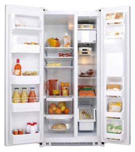 General Electric GSE22KEBFWW Холодильник Фото, характеристики